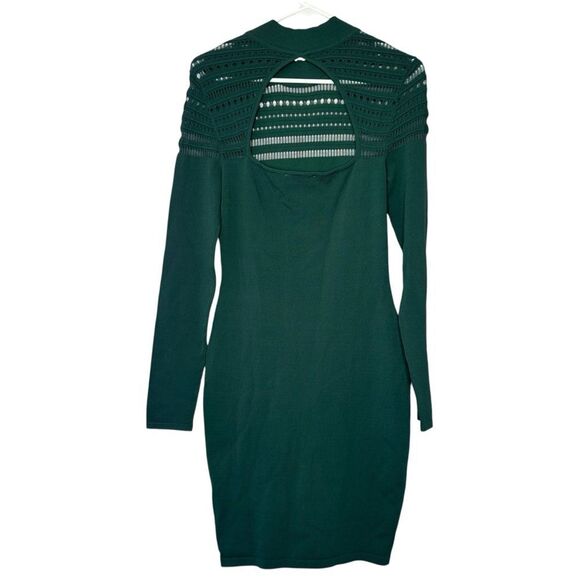 |EUC| ALI & JAY Mock Neck Garland Fitted Dress - Picture 4 of 6